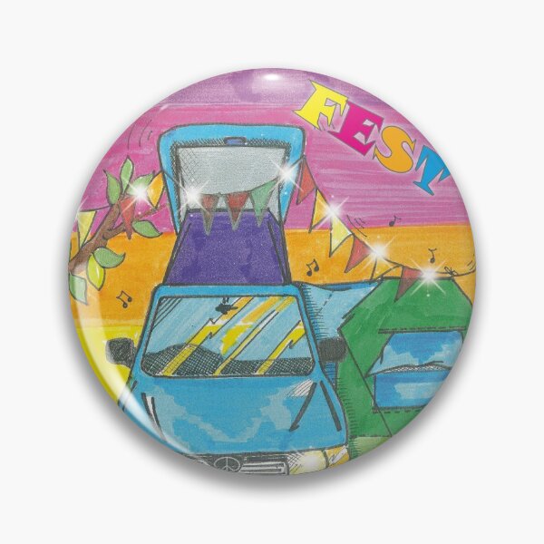Item preview, Mazda Bongo Friendee Camper van Camping Festival designed and sold by INKIEFINGERS.