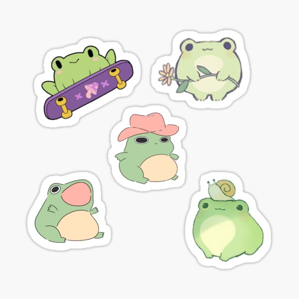 20/40pcs Cute Frog Stickers Small Self-Adhesive Decals for Photo  Album,Journal, Scrapbook, Random Delivery&Not Repeated - AliExpress