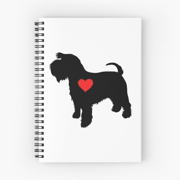 Item preview, Miniature Schnauzer Heart designed and sold by Mariano Topno.