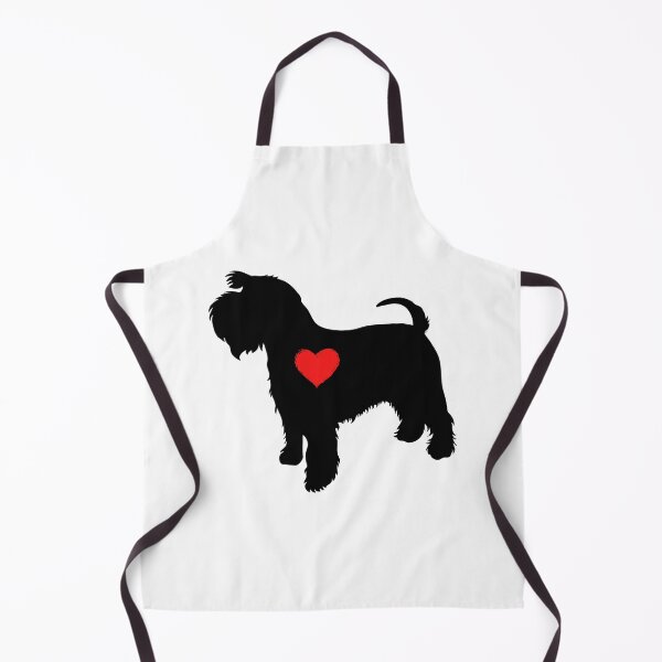 Item preview, Miniature Schnauzer Heart designed and sold by Mariano Topno.