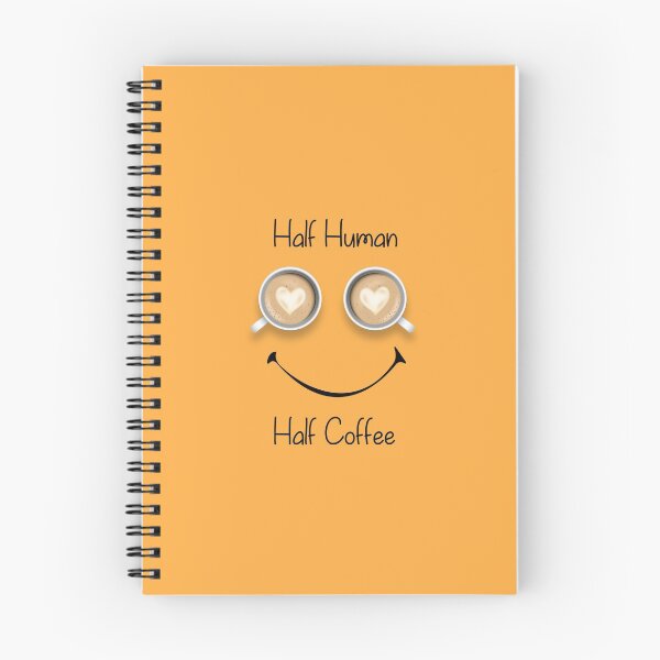 Item preview, Half human half coffee designed and sold by Rakuten Mallor.