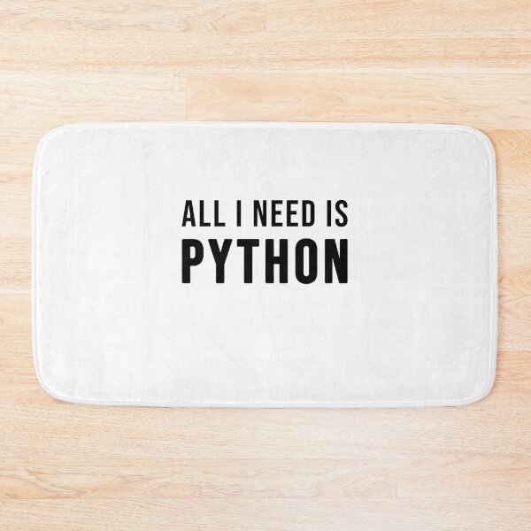 Item preview, All I need is Python designed and sold by TopsellerShirts.