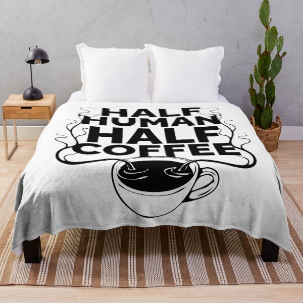 Item preview, Half human half coffee designed and sold by Rakuten Mallor.