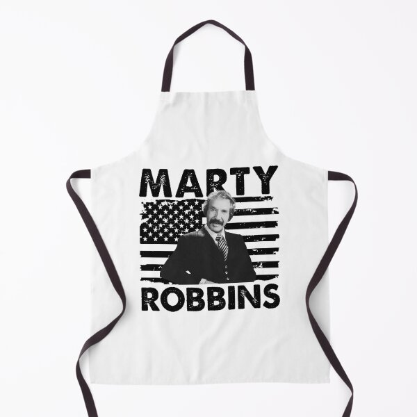 Item preview, Retro American Flag Marty Robbins Music Gift designed and sold by ImogenLee.