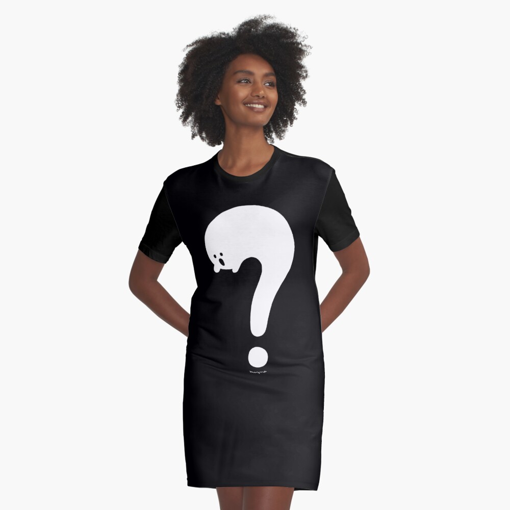 Item preview, Graphic T-Shirt Dress designed and sold by MiznaWada.