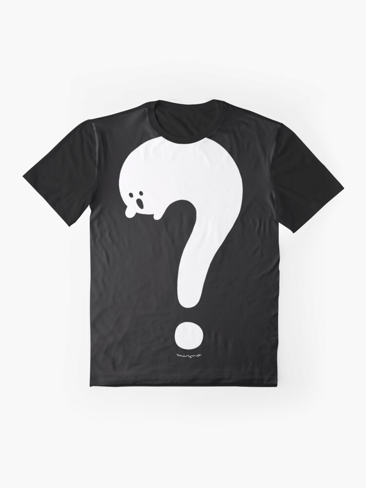 Thumbnail 4 of 5, Graphic T-Shirt, Mysterious Ghost - for dark color designed and sold by MiznaWada.