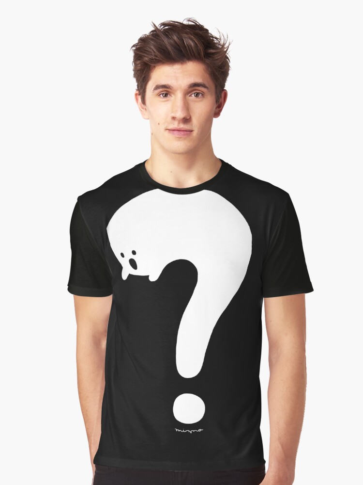Thumbnail 1 of 5, Graphic T-Shirt, Mysterious Ghost - for dark color designed and sold by MiznaWada.
