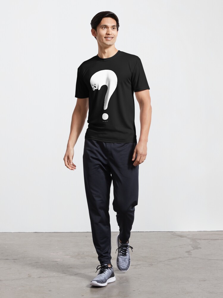 Thumbnail 5 of 7, Active T-Shirt, Mysterious Ghost - for dark color designed and sold by MiznaWada.