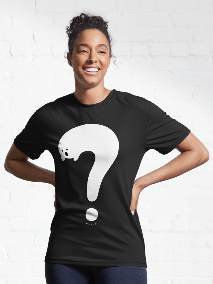Thumbnail 6 of 7, Active T-Shirt, Mysterious Ghost - for dark color designed and sold by MiznaWada.