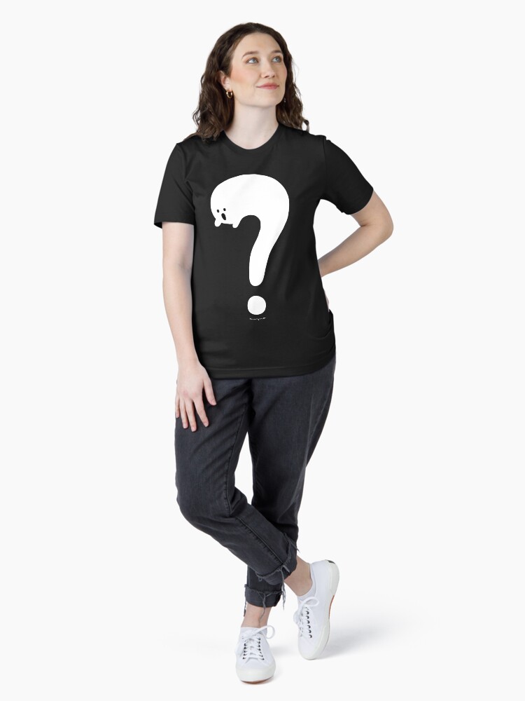 Thumbnail 4 of 7, Essential T-Shirt, Mysterious Ghost - for dark color designed and sold by MiznaWada.