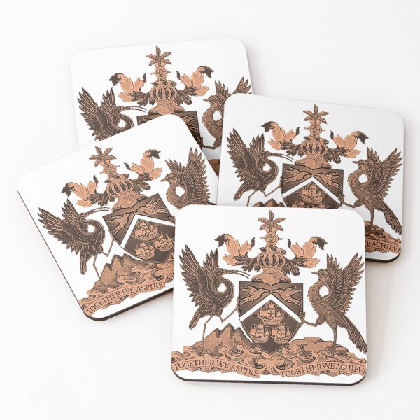 Item preview, Trinidad & Tobago Coat Of Arms (BB) designed and sold by Boakes-Digital.