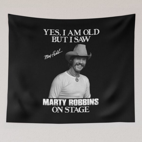 Item preview, Yes I'm Old But I Saw Marty Robbins On Stage designed and sold by ImogenLee.