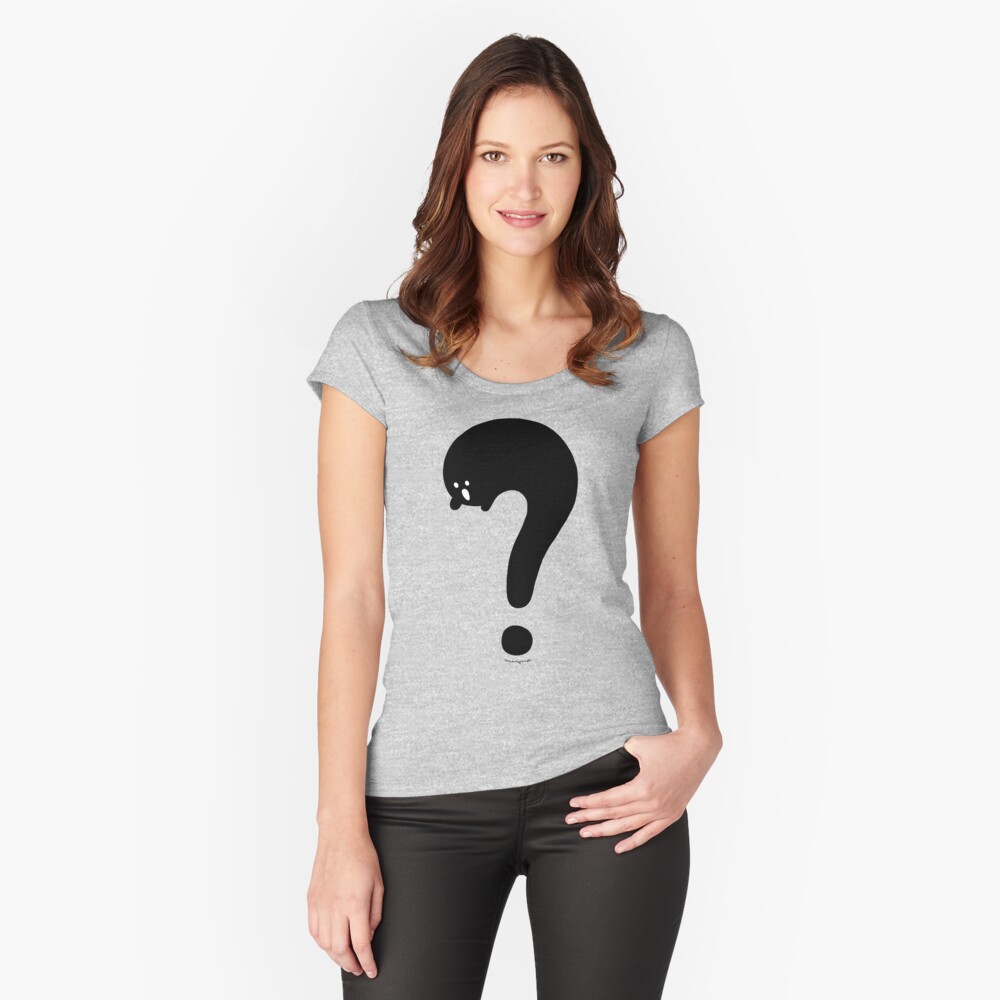 Item preview, Fitted Scoop T-Shirt designed and sold by MiznaWada.