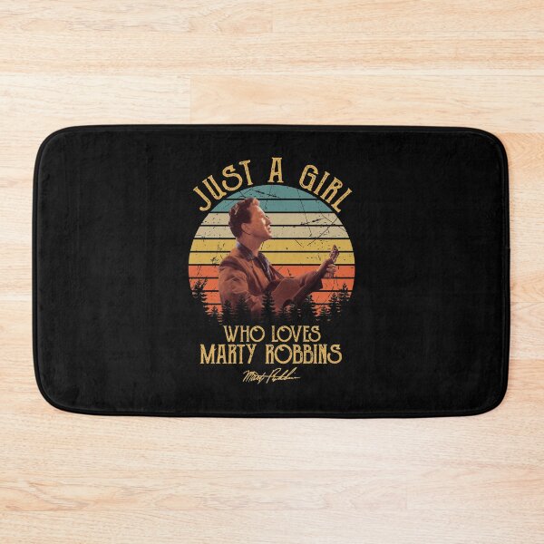 Item preview, Just A Girl Who Loves Marty Robbins designed and sold by ImogenLee.