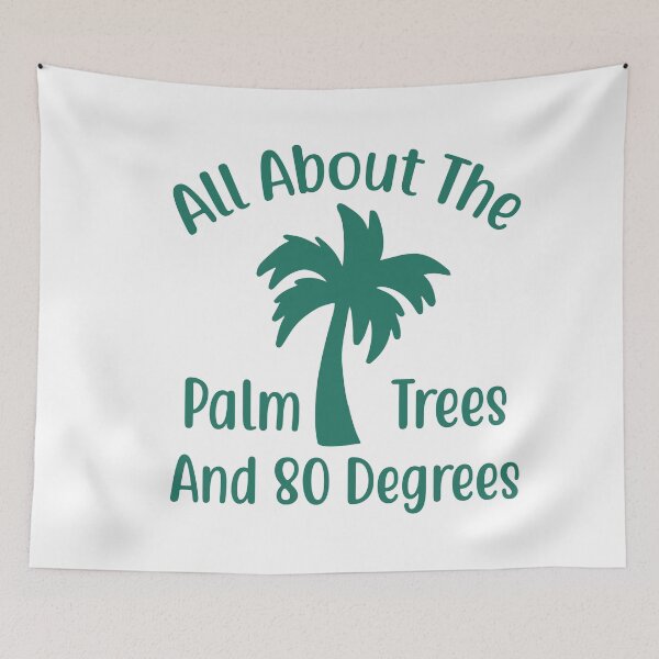 Item preview,  All about the palm trees and 80 degrees designed and sold by medbdj.