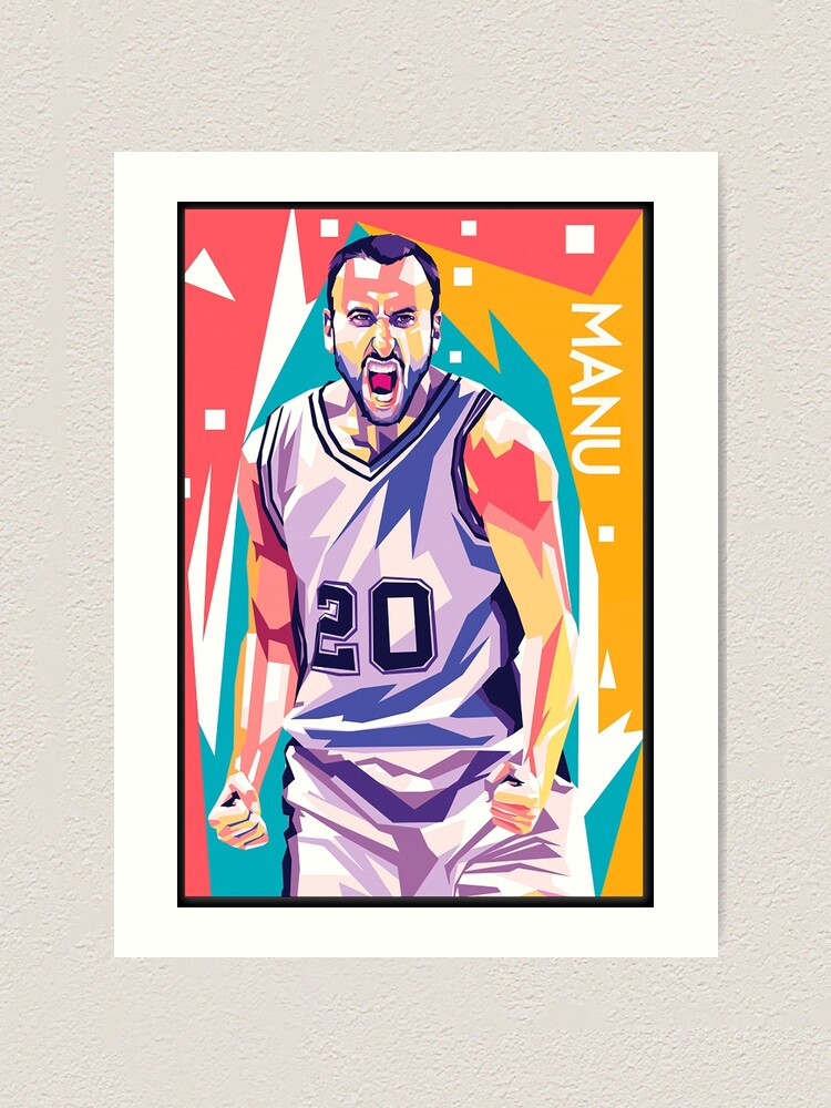 Art Poster NBA Player
