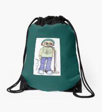 Jason Manns' Journey Drawstring Bag