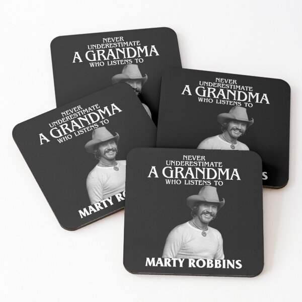 Item preview, Vintage Never Underestimate A Woman Who Listens to Marty Robbins designed and sold by ImogenLee.
