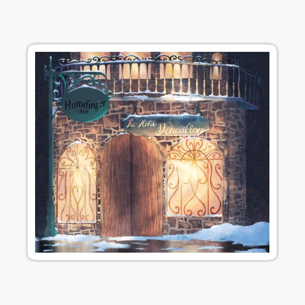 Item preview, the hotel deucalion designed and sold by lilpainterguy.
