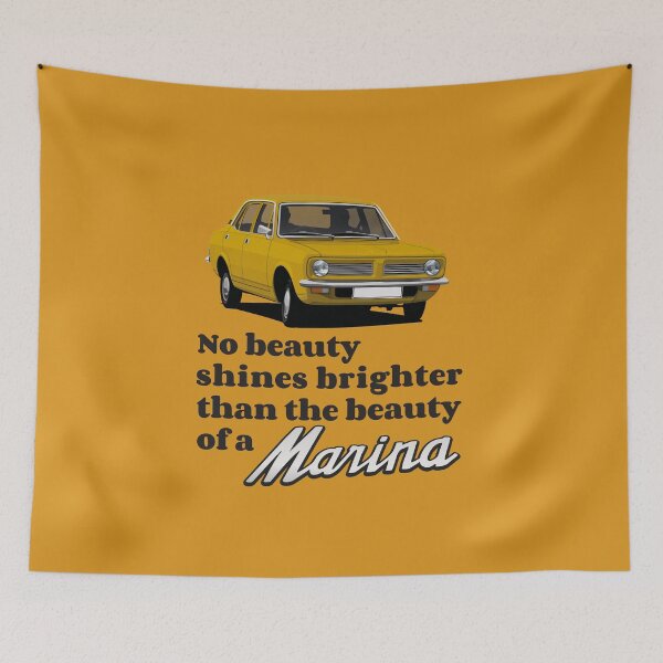 Item preview, No beauty shines brighter than the beauty of Morris Marina - bold as brass designed and sold by knappidesign.