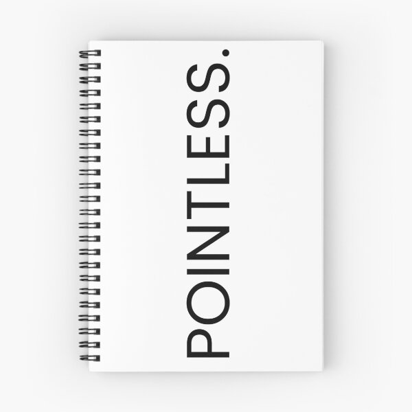 Item preview, POINTLESS. (black text) designed and sold by CaitU.