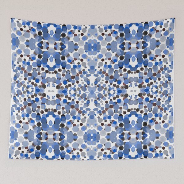 Item preview, Circle blue small dot designed and sold by Roselove4869.