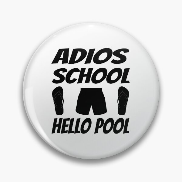 Item preview, Adios School Hello Pool (Flipflops and shorts) designed and sold by superdumb70.