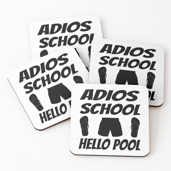 Item preview, Adios School Hello Pool (Flipflops and shorts) designed and sold by superdumb70.