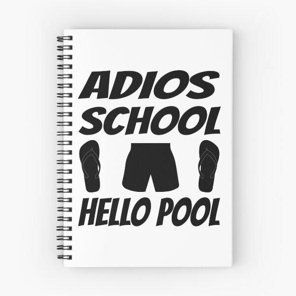 Item preview, Adios School Hello Pool (Flipflops and shorts) designed and sold by superdumb70.