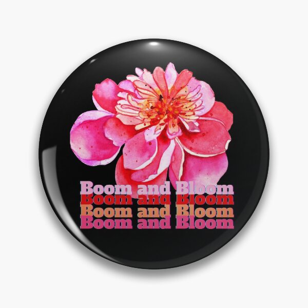 Item preview, WATERCOLOR RED FLOWER| BOOM AND BLOOM WATERCOLOR RED FLOWER designed and sold by NATUREZONE.