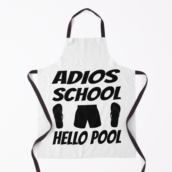 Item preview, Adios School Hello Pool (Flipflops and shorts) designed and sold by superdumb70.