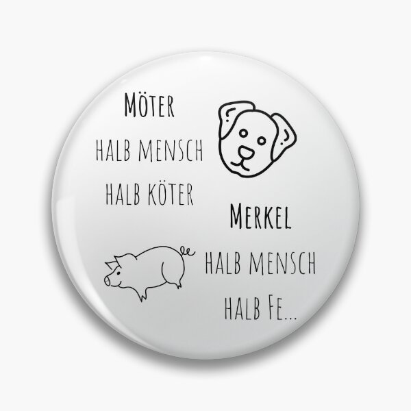 Artikelvorschau, Möter halb Mensch halb Köter Merkel halb Mensch halt Ferkel | Spaceballs entworfen und verkauft von DeltaWhiskey-.