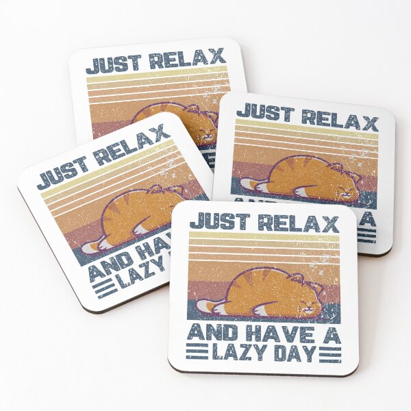 Item preview, Just relax and have a lazy day designed and sold by ElsieUnderwood.