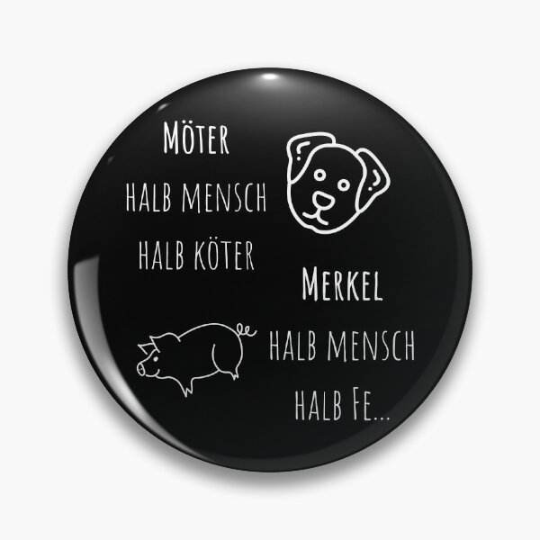 Artikelvorschau, Möter halb Mensch halb Köter Merkel halb Mensch halt Ferkel | Spaceballs entworfen und verkauft von DeltaWhiskey-.