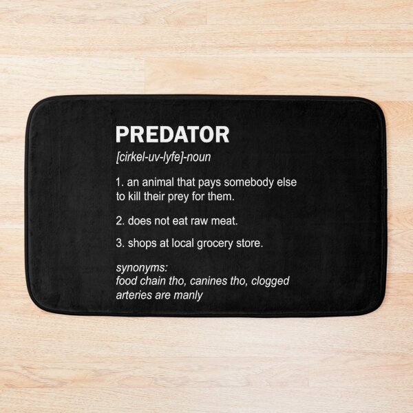 Item preview, Predator definition Cirkel UV life An animal that pays somebody else to kill their prey for them designed and sold by ElsieUnderwood.