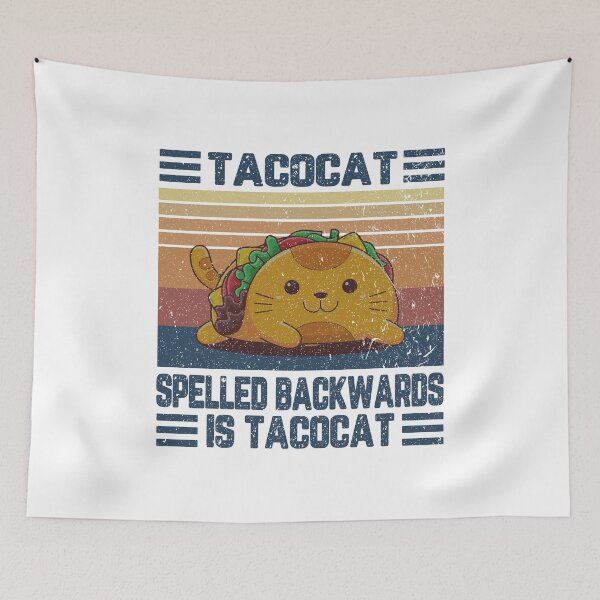 Item preview, Tacocat spelled backwards is tacocat designed and sold by ElsieUnderwood.