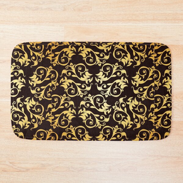 Item preview, Floral pattern Design tapestry gold for apparel and home decor designed and sold by Sunnyhova.
