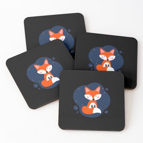 Item preview, Space foxes designed and sold by PeaceyArt.