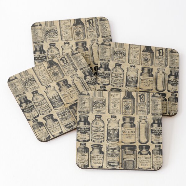 Item preview, Old Fashioned Vintage Bottles designed and sold by jupitermoons.