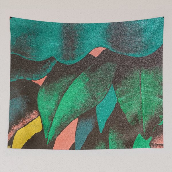 Item preview, Imaginary Jungle - Bold Multicolored Leaves Pattern designed and sold by Georgia Mizuleva.