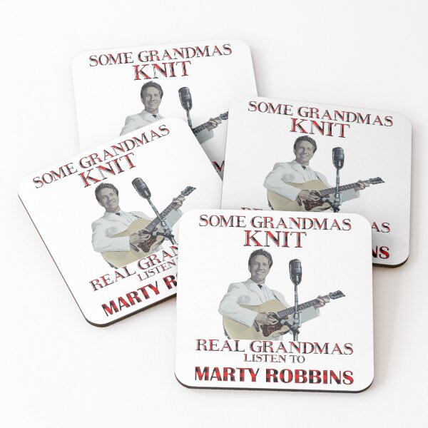 Item preview, Some Grandmas Knit Real Grandmas Listen to Marty Robbins designed and sold by ImogenLee.