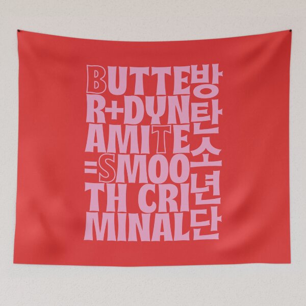Item preview, Butter, Dynamite, Smooth Criminal - BTS designed and sold by EllinorPrints.