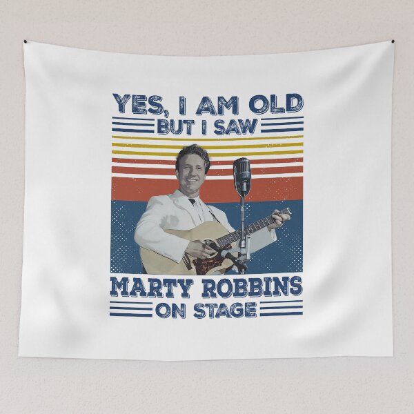 Item preview, Retro Yes I'm Old But I Saw Marty Robbins On Stage designed and sold by ImogenLee.