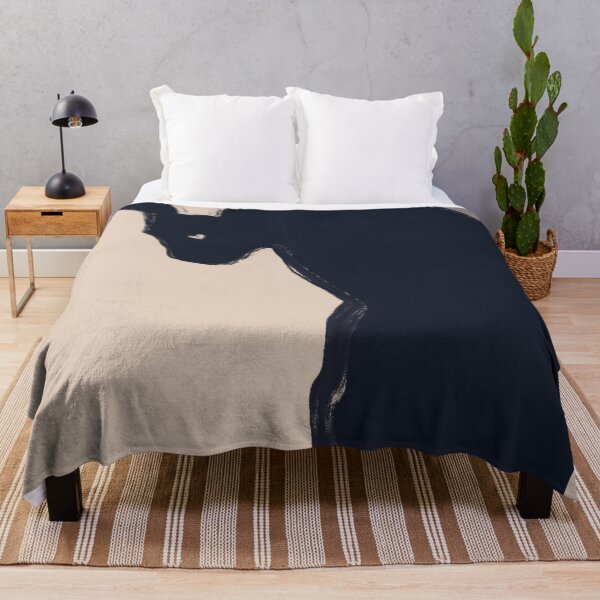 Item preview, Minimal Abstract Art Black Cat designed and sold by ThingDesign.