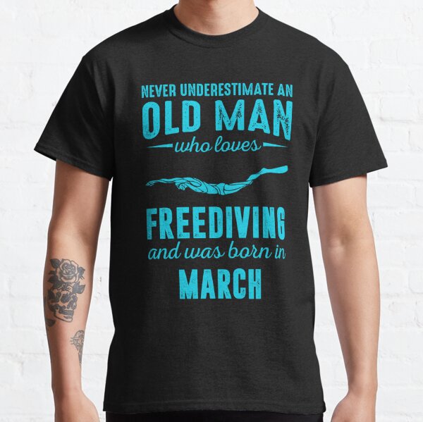 Viking Warrior Shirt An Old Man Born In March