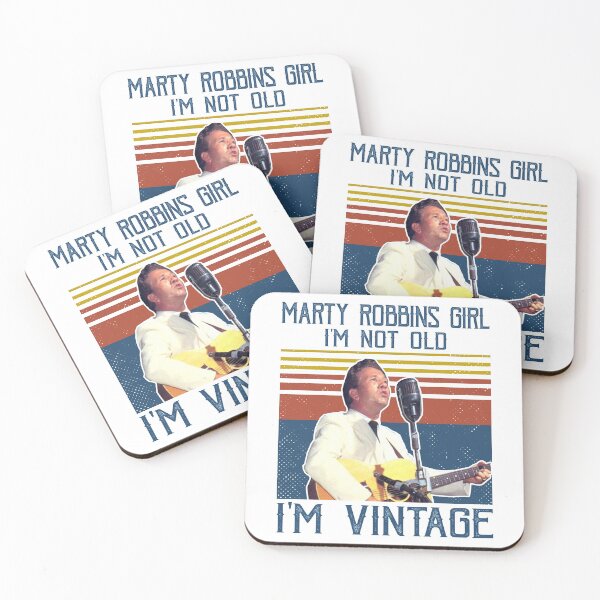 Item preview, Retro Marty Robbins Girl I'm Not Old I'm Vintage designed and sold by ImogenLee.