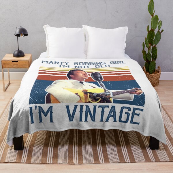 Item preview, Retro Marty Robbins Girl I'm Not Old I'm Vintage designed and sold by ImogenLee.