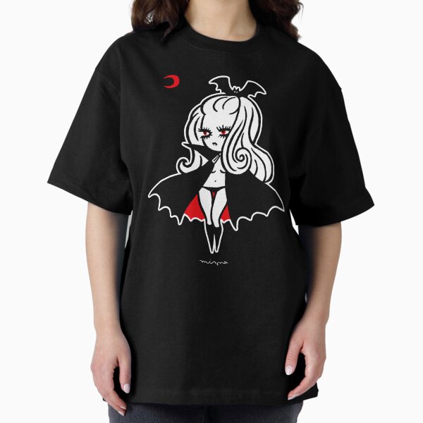 Vampire Girl - for dark color Oversized T-Shirt