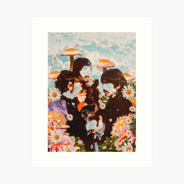 The beatles in the sky Art Print