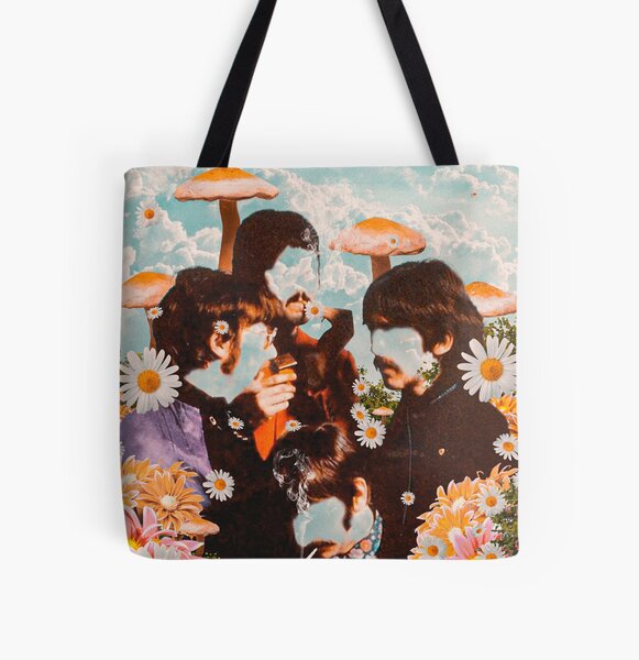 The beatles in the sky All Over Print Tote Bag